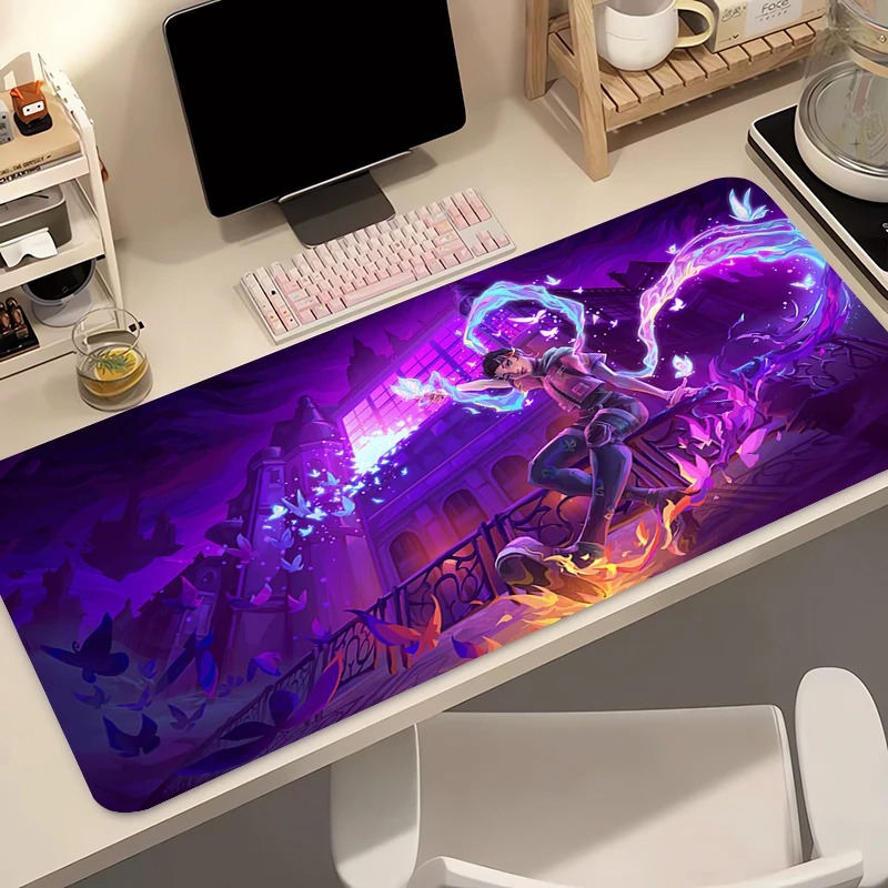 Gaming Keyboard Easy To Clean - Mouse Pad Gamer Computer Anime PC