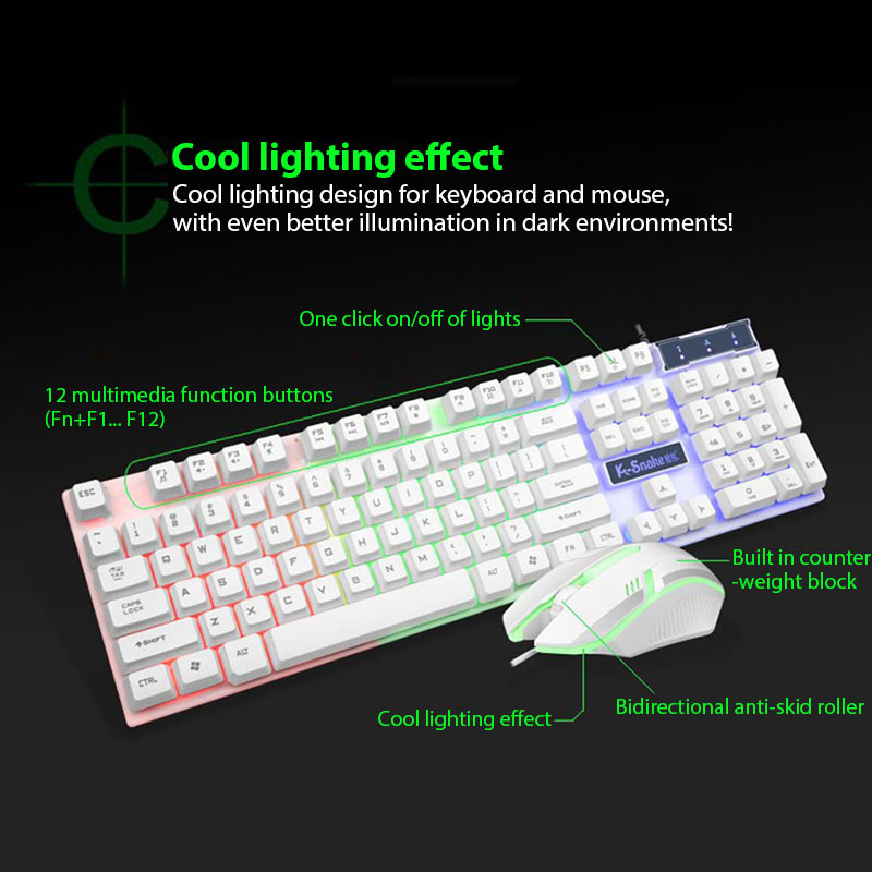 KM320 Keyboard And Mouse Set W - Gaming Keyboard Mouse Wireless recension och pris
