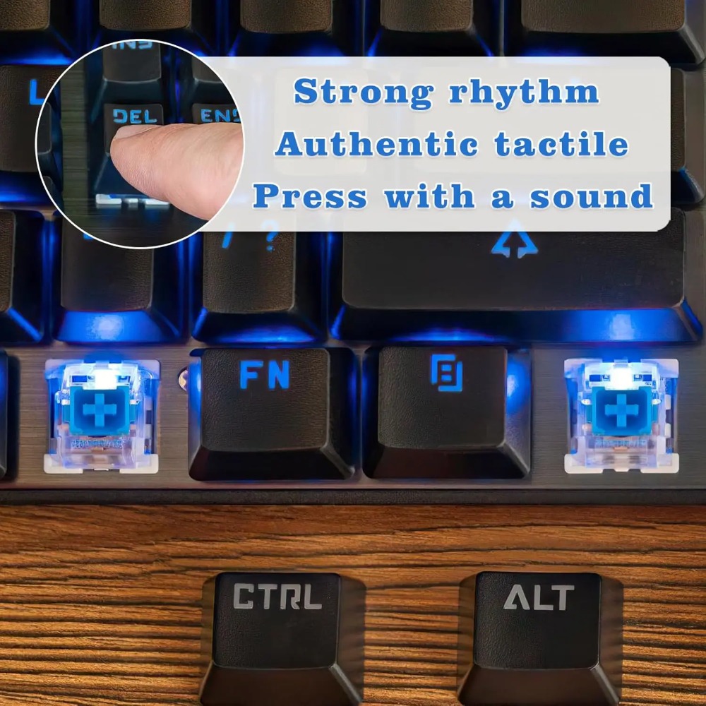1-150Pcs 3 Pin DIY Mechanical  - Keyboard Gaming Blue Switch recension och pris