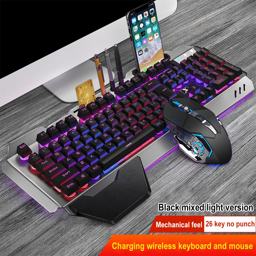K680 Rechargeable 2.4G wireles - Gaming Keyboard Mouse Wireless recension och pris