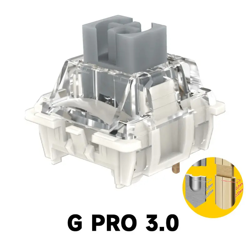 Gateron Pro 3.0 V3 Switch 3pin - Keyboard Lube Kit recension och pris