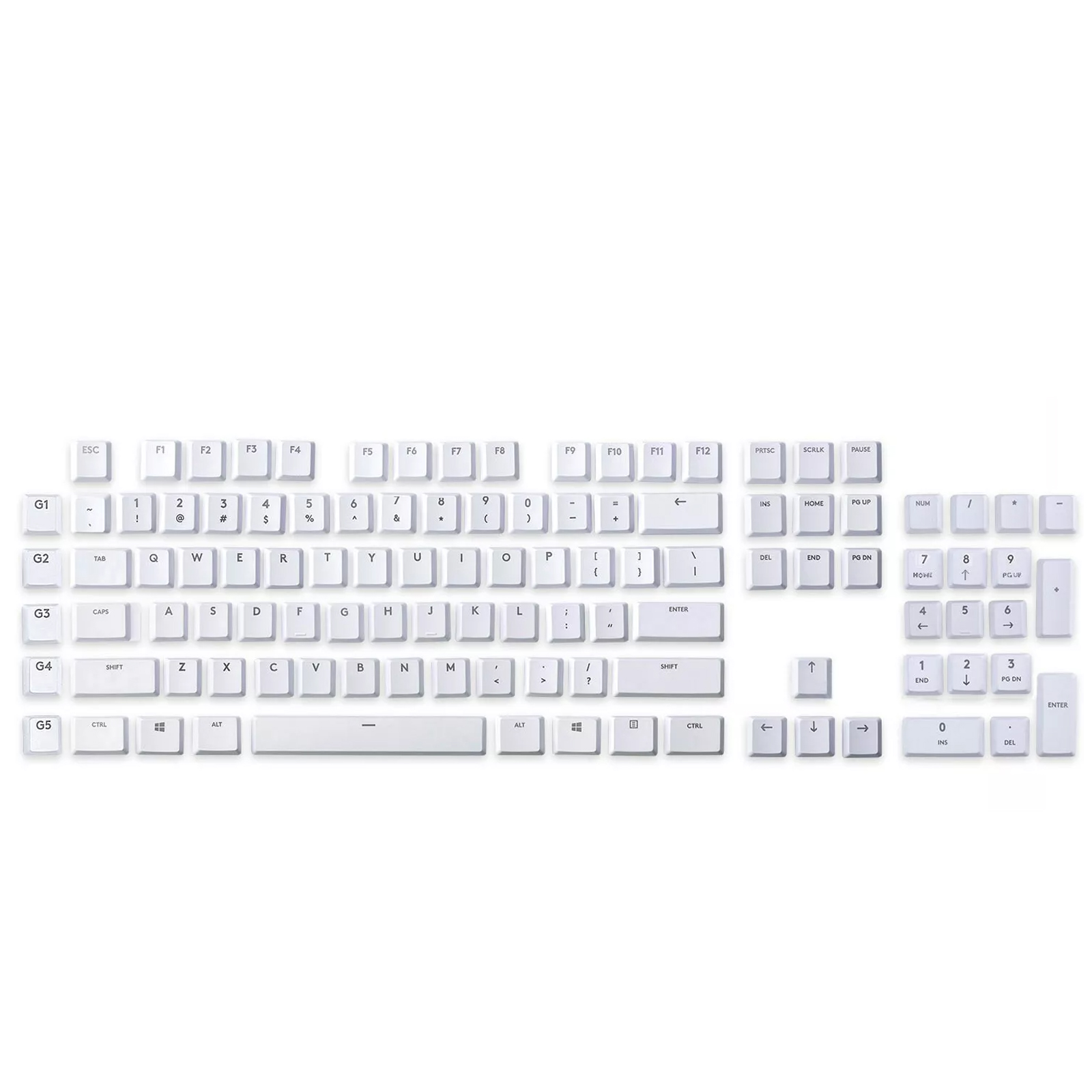 Complete Set Keycaps for G915, - Gaming Keyboard Tkl recension och pris