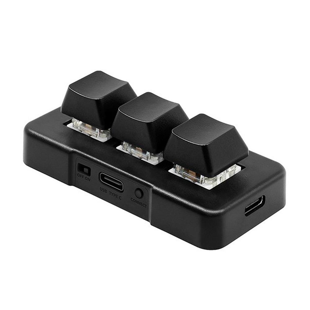 MK321-Pro Small Keyboard 3-key - Keyboard Gaming Blue Switch recension och pris