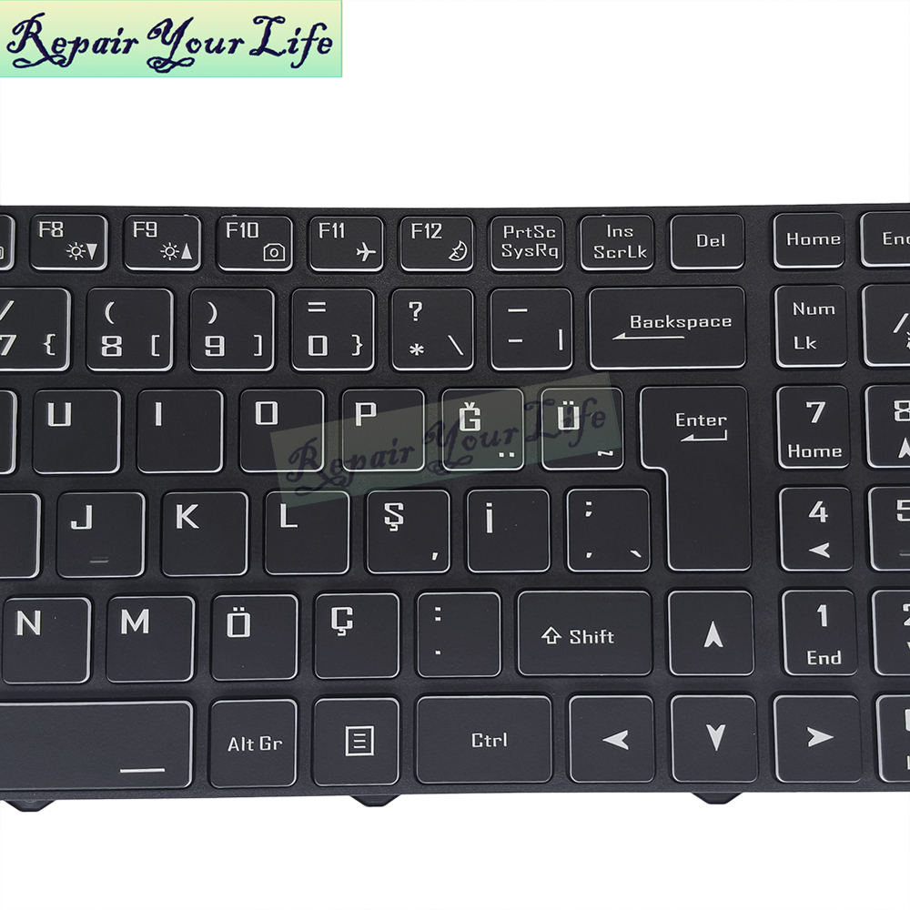 UK Turkish Spanish Backlit Key - Gaming Keyboard Hp recension och pris