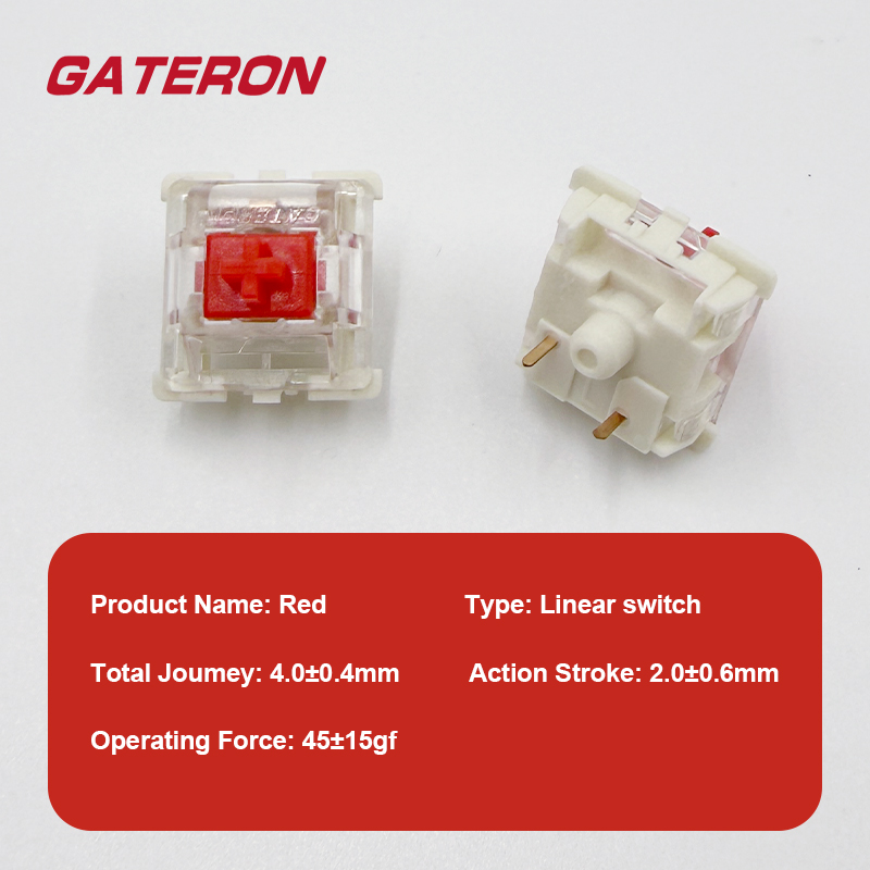 Gateron Switches Mechanical Ke - Keyboard Gaming Blue Switch recension och pris