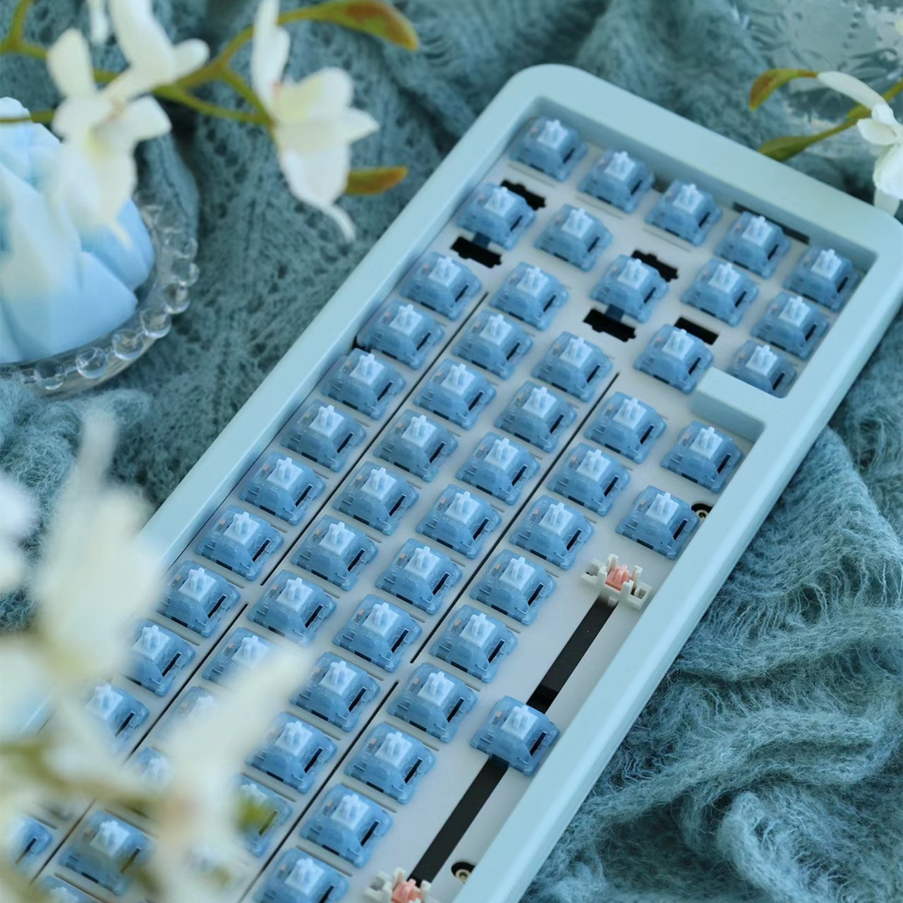 HMX Blue Topa Switch Linear Sw - Keyboard Gaming Blue Switch recension och pris