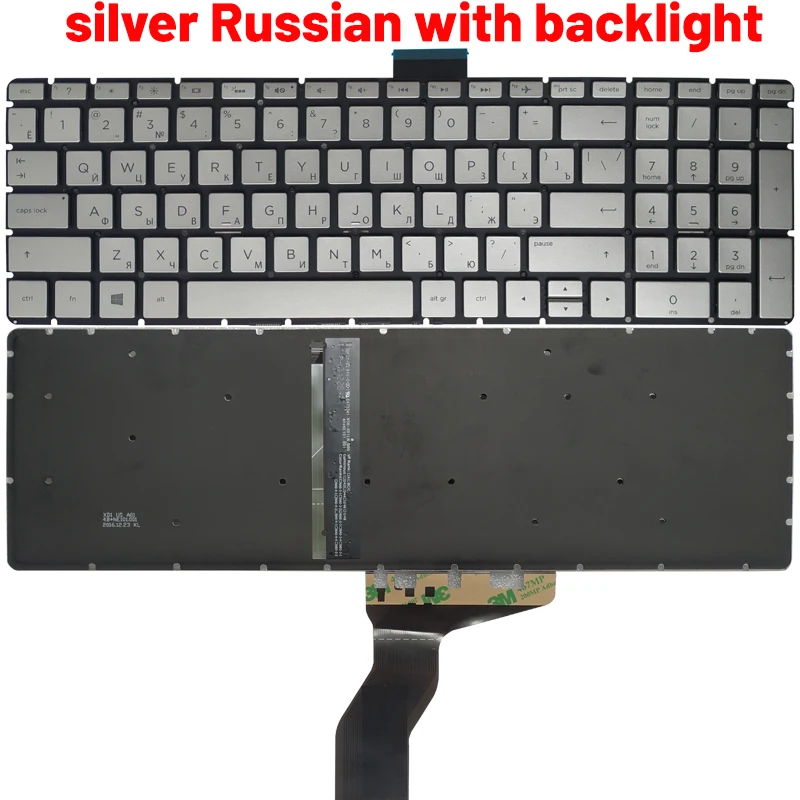 Russian/US/UK/Spanish/Latin la - Gaming Keyboard Hp recension och pris