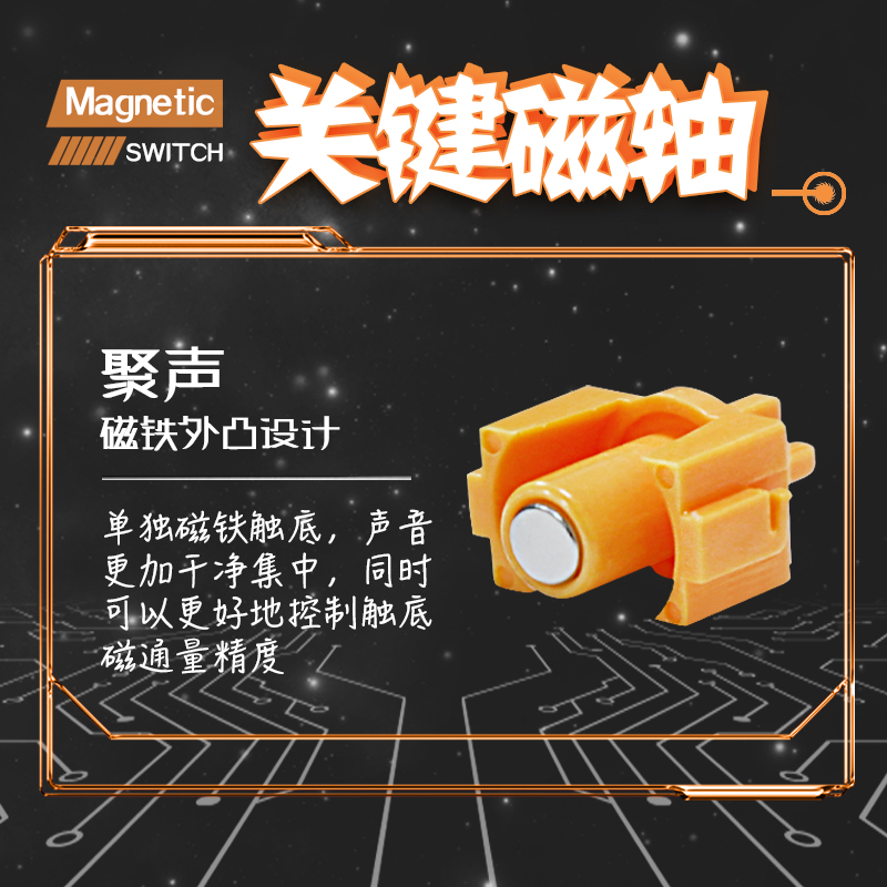 Duhuk Key Magnetic Switch High - Gaming Keyboard No Noise recension och pris