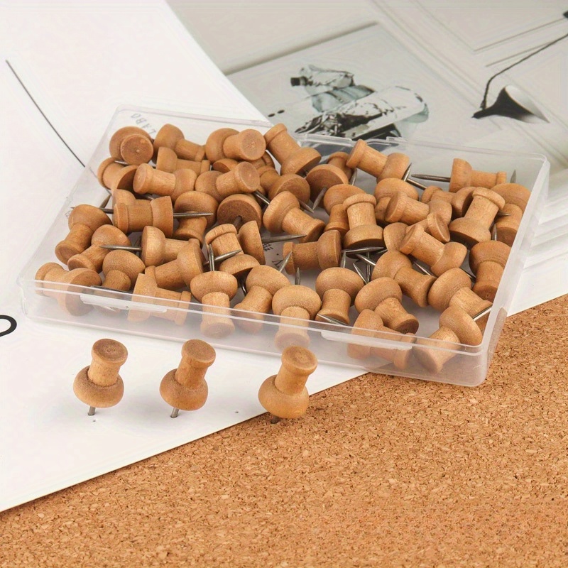 Decorative Wood Push Pins - Id - Wrist Rest Wood recension och pris