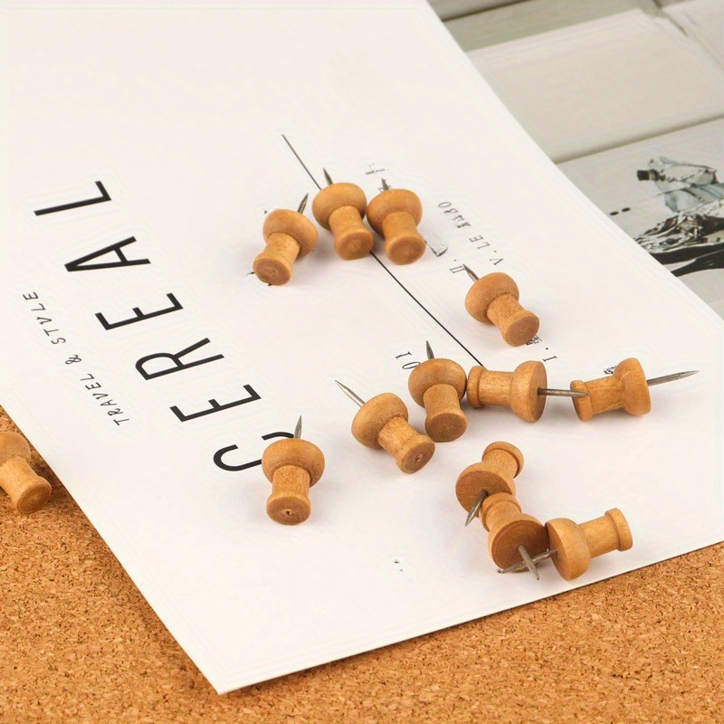 Decorative Wood Push Pins - Id - Wrist Rest Wood recension och pris