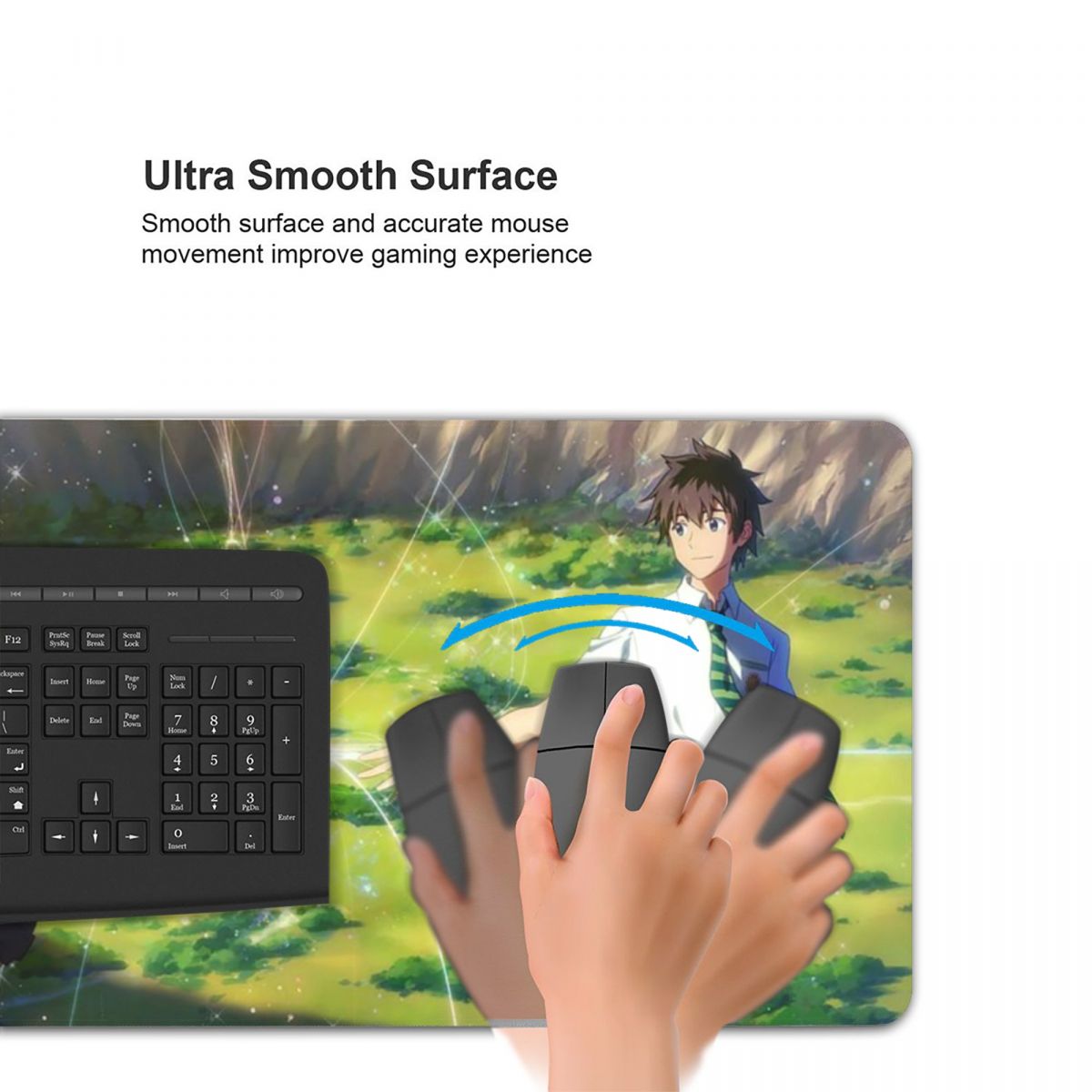 Japanese Anime Your Name Large - Gaming Keyboard Name recension och pris