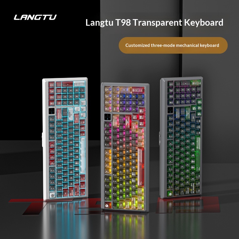 Bestseller T98 Tri-Mode Mechan - Gaming Keyboard Not Typing recension och pris