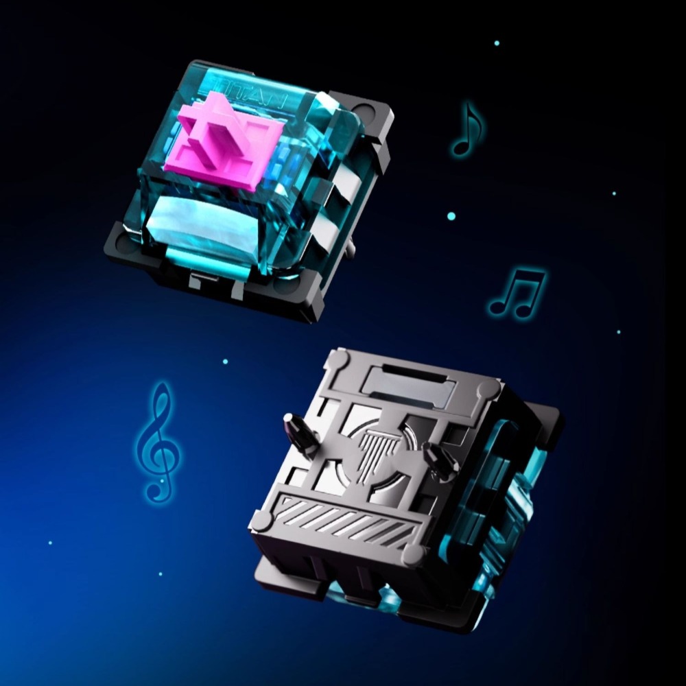 Titan Nation Magnetic Switch R - Gaming Keyboard Hall Effect recension och pris