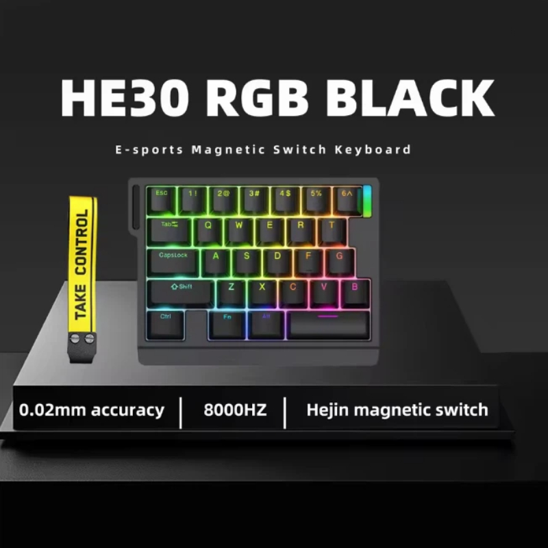 HE30 One Hand Magnetic Axis Ga - Gaming Keyboard Not Typing recension och pris