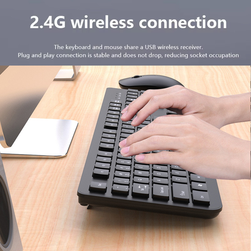 2.4G Wireless Keyboard Mouse S - Gaming Keyboard Mouse Wireless recension och pris