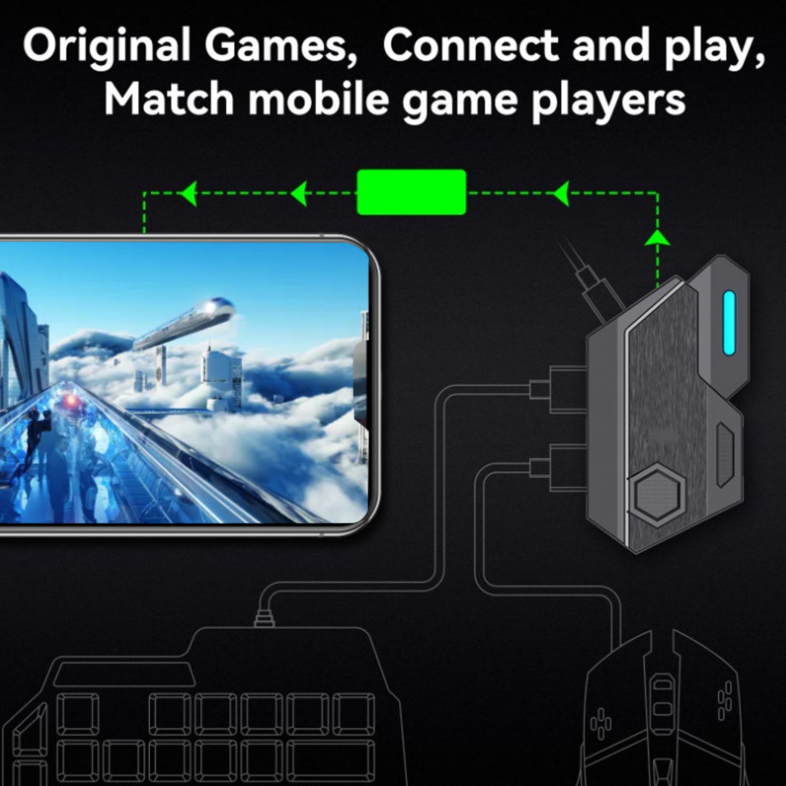 Mobile Game Combo Pack Bluetoo - Gaming Keyboard Bluetooth recension och pris