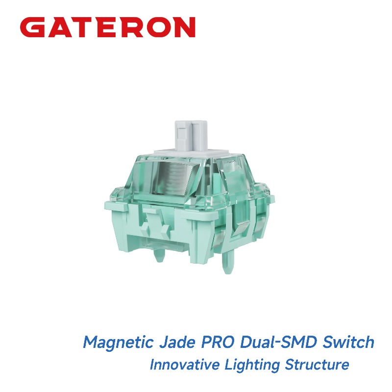 GATERON Magnetic Jade PRO Dual - Gaming Keyboard Hall Effect Switches recension och pris