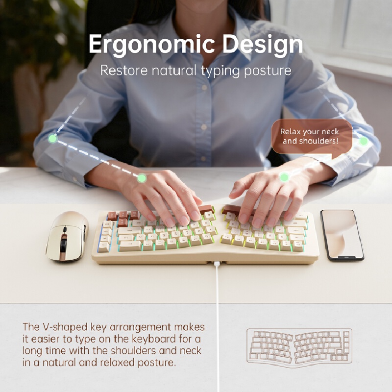 A86 Gaming Keyboard Split Ergo - Gaming Keyboard Not Typing recension och pris