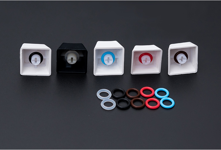 104pcs/pack Silent Ring Rubber - Gaming Keyboard No Noise recension och pris