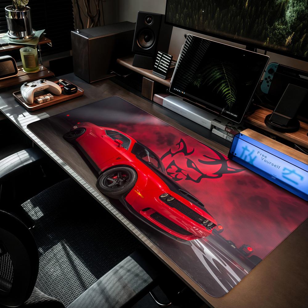 D-DodgeS Car Cool Mouse Pad XX - Gaming Keyboard High Ground recension och pris