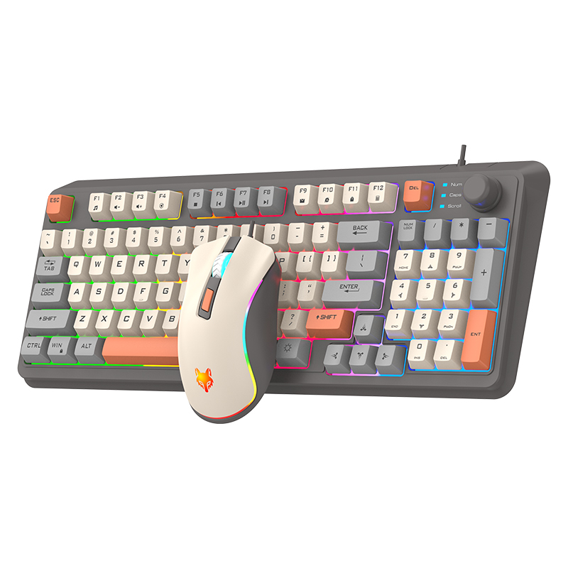 K820 USB Wired Game Keyboard M - Gaming Keyboard Mouse Wireless recension och pris