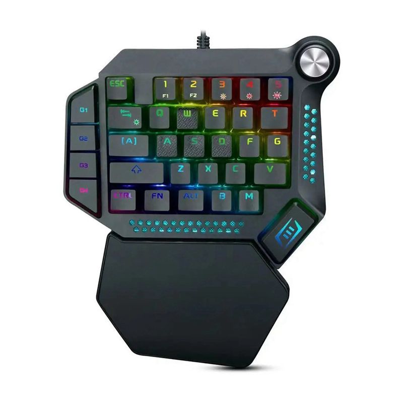 AEF6-One-Handed Mechanical Gam - Gaming Keyboard Training recension och pris