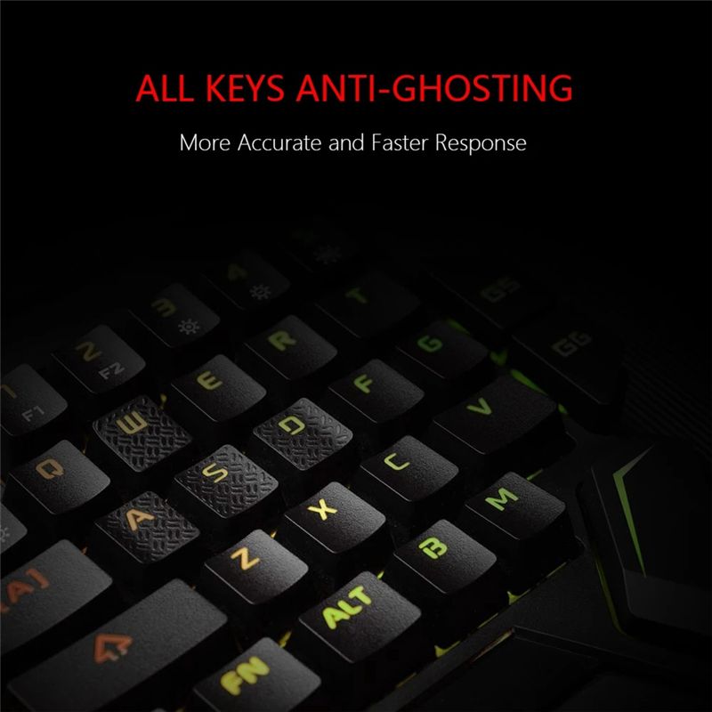 AEF6-One-Handed Mechanical Gam - Gaming Keyboard Training recension och pris