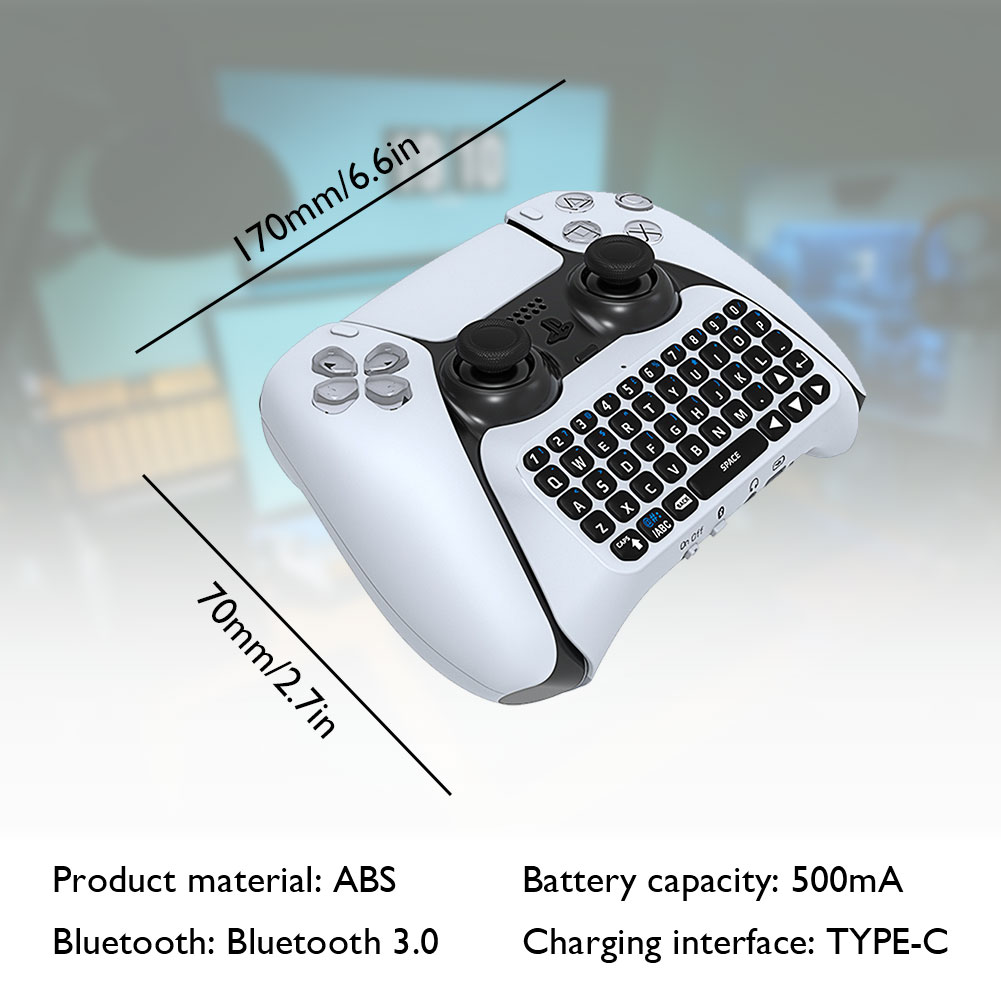 For Ps5 3.5mm Gaming Wireless  - Gaming Keyboard Mini recension och pris