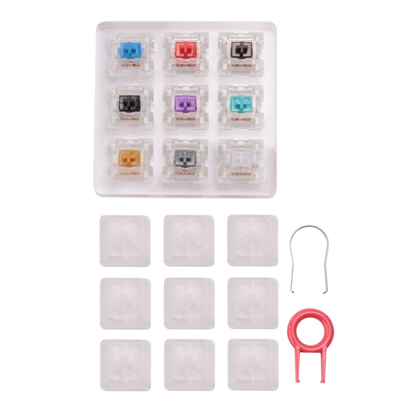 YSS-9 Key Switches Tester For  - Keyboard Gaming Blue Switch recension och pris