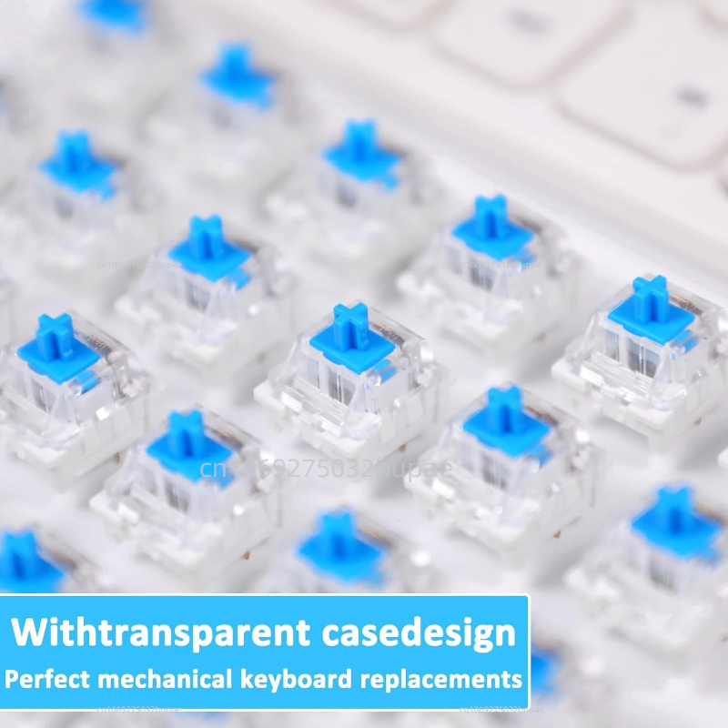 Blue Mechanical Keyboard Switc - Keyboard Gaming Blue Switch recension och pris