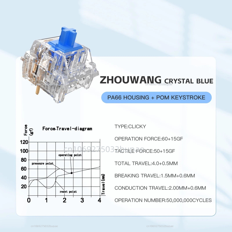Blue Mechanical Keyboard Switc - Keyboard Gaming Blue Switch recension och pris