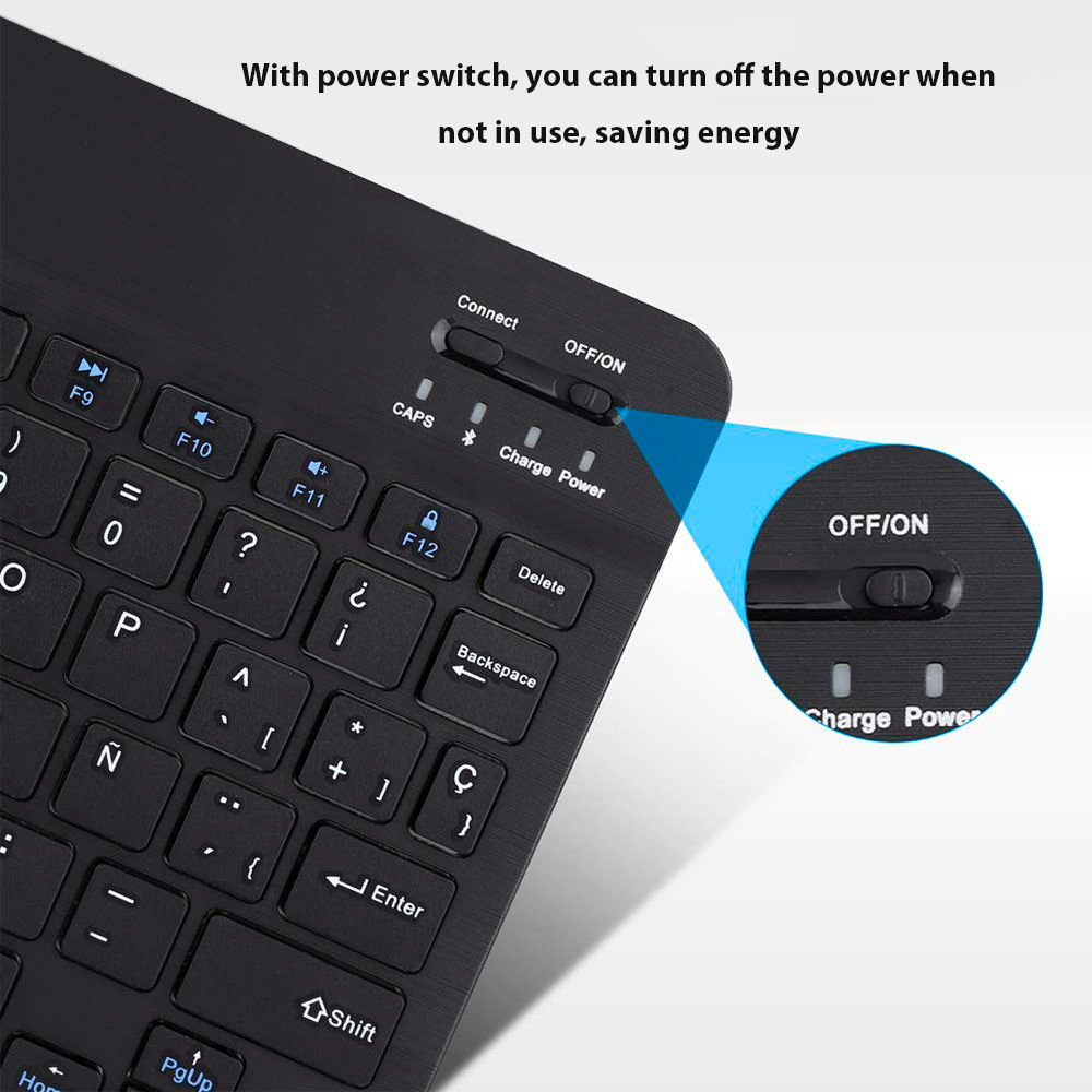 Bluetooth Wireless Keyboard Fo - Gaming Keyboard Mouse Wireless recension och pris