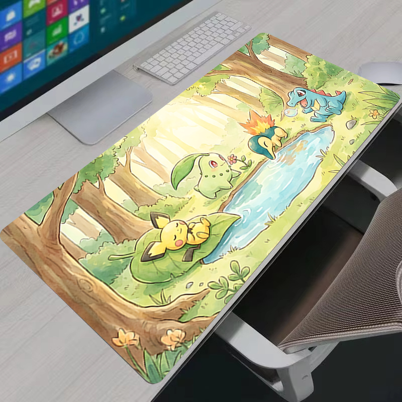 Mouse Pad Anime PC Gamer Cabin - Gaming Keyboard Easy To Clean recension och pris
