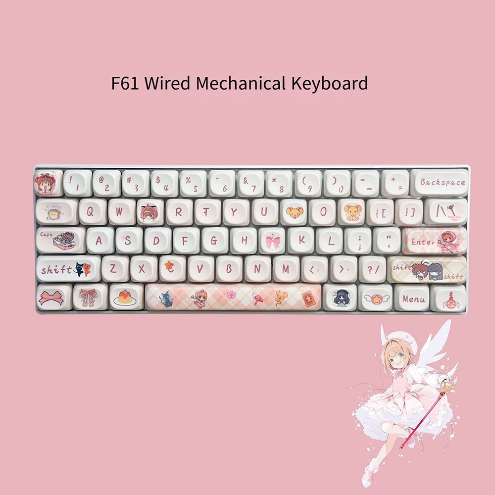 Cardcaptor Sakura 61 Keys Mech - Keyboard Gaming Blue Switch recension och pris
